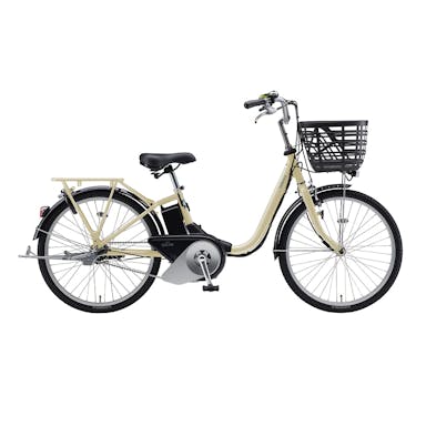 【自転車】《ヤマハ》24年モデル 電動アシスト自転車 PAS SION-U24 アイボリー
