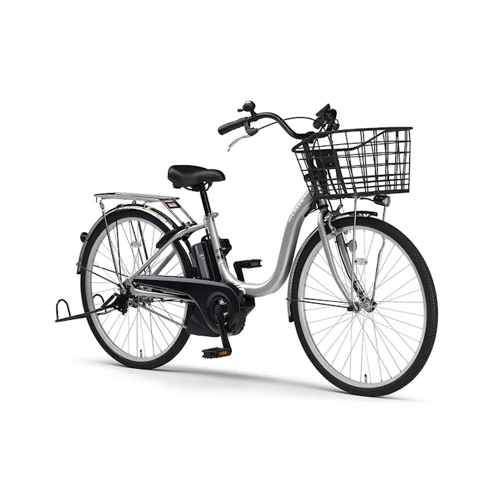 【自転車】電動アシスト自転車 PAS CHEER パスチア 26型 PA26FGCH5J マットピュアシルバー