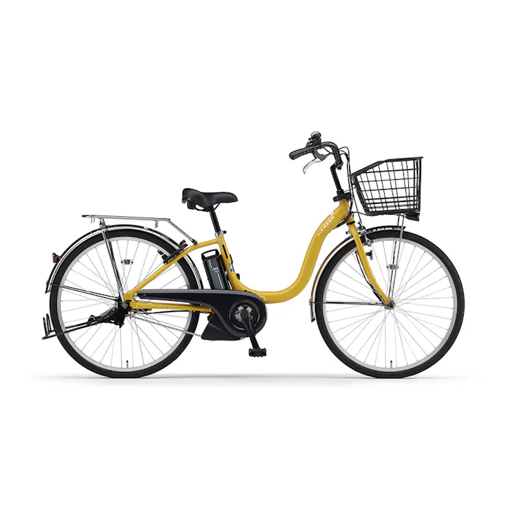 【自転車】電動アシスト自転車 PAS CHEER パスチア 26型 PA26FGCH5J スモーキイエロー