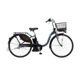 【自転車】25年モデル 電動アシスト自転車 PAS With パス ウィズ 26インチ 内装3段 ダスティーダークブルー