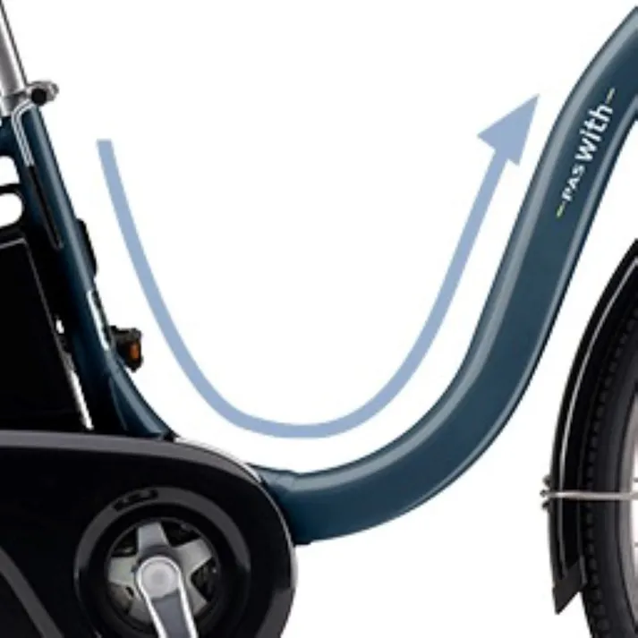 【自転車】電動アシスト自転車 PAS With パス ウィズ 26インチ 内装3段 ダスティーダークブルー