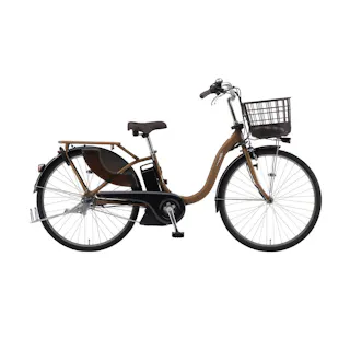 【自転車】電動アシスト自転車 PAS With パス ウィズ 26インチ 内装3段 マットナチュラルブラウン