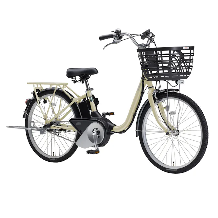 【自転車】電動アシスト自転車 PAS SION-U パス シオン ユー 24インチ アイボリー