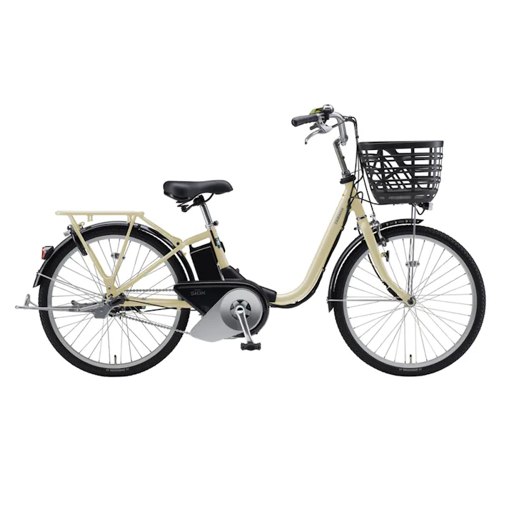 【自転車】電動アシスト自転車 PAS SION-U パス シオン ユー 24インチ アイボリー