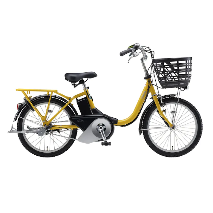 【自転車】電動アシスト自転車 PAS SION-U パス シオン ユー 20インチ グロススモークイエロー