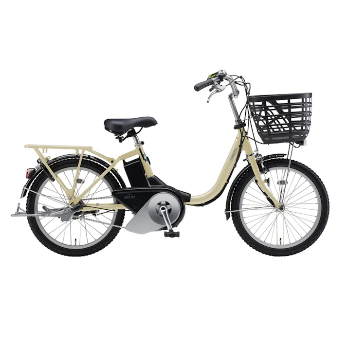 【自転車】電動アシスト自転車 PAS SION-U パス シオン ユー 20インチ 内装3段 アイボリー