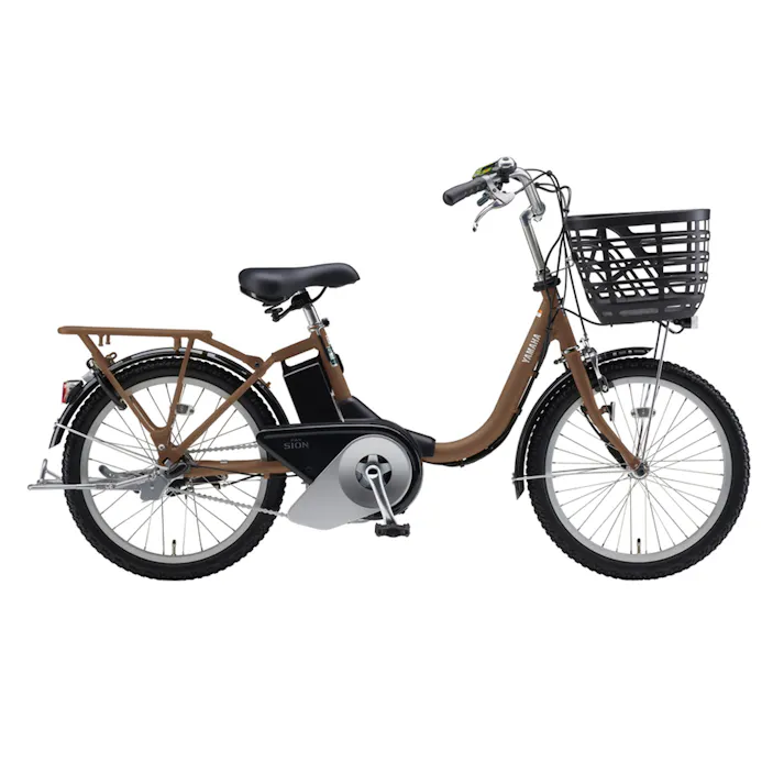 【自転車】電動アシスト自転車 PAS SION-U パス シオン ユー 20インチ マットナチュラルブラウン