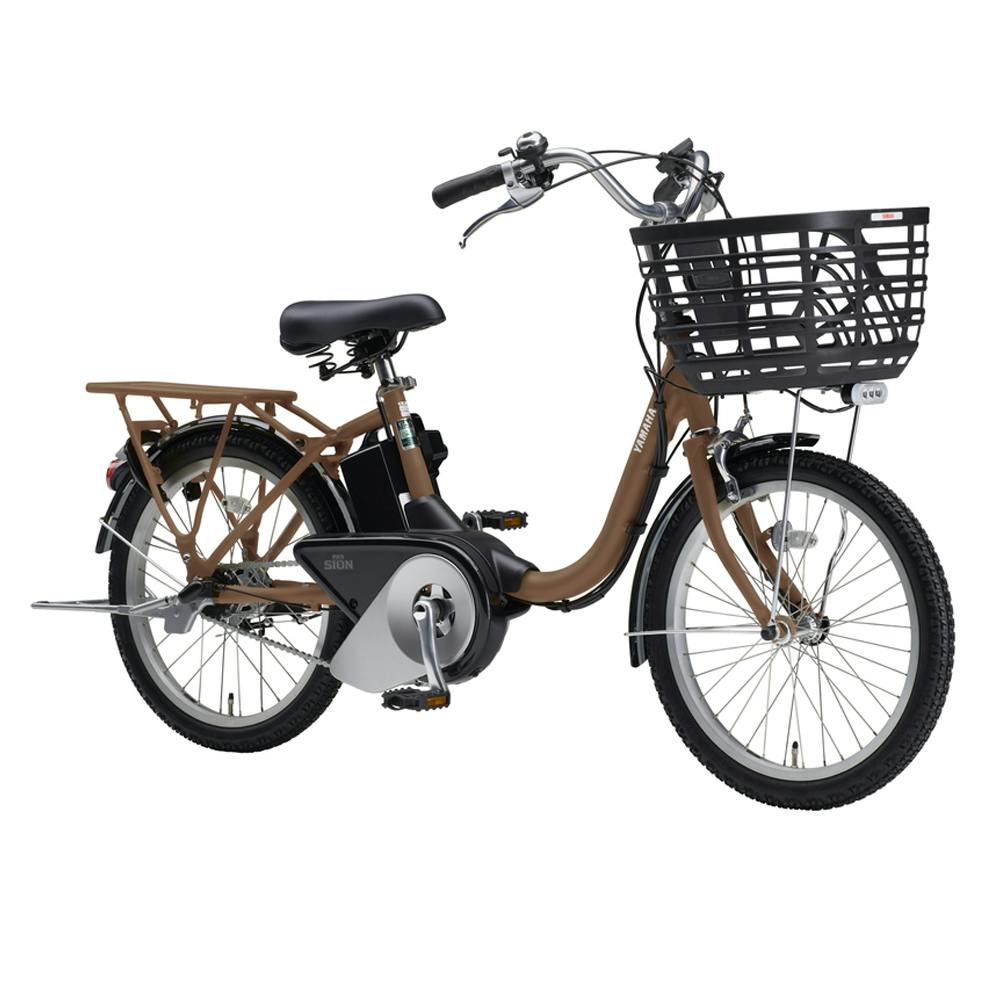 電動自転車　ヤマハ　PAS SION 20インチ ブラウン　№6938 YAMAHA 店頭受取限定 電動自転車 ヤマハ PAS SION-U 20 パス