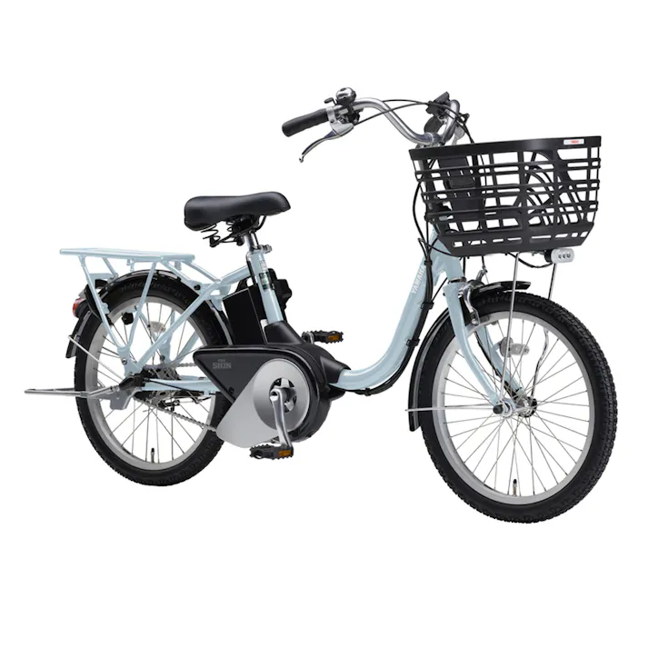【自転車】電動アシスト自転車 PAS SION-U パス シオン ユー 20インチ シアンブルー