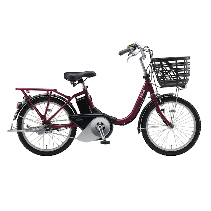 【自転車】電動アシスト自転車 PAS SION-U パス シオン ユー 20インチ 内装3段 ルビーレッド