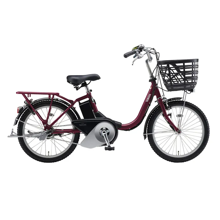 【自転車】電動アシスト自転車 PAS SION-U パス シオン ユー 20インチ 内装3段 ルビーレッド