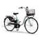 【自転車】26年モデル 電動アシスト自転車 PAS With パス ウィズ 24インチ 内装3段 マットスモーキーブルー ツヤ消しカラー