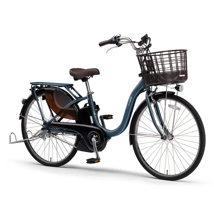 【自転車】26年モデル 電動アシスト自転車 PAS With パス ウィズ 24インチ 内装3段 ダスティダークブルー