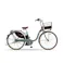 【自転車】26年モデル 電動アシスト自転車 PAS With DX パス ウィズ 24インチ 内装3段 マットユーカリ ツヤ消しカラー