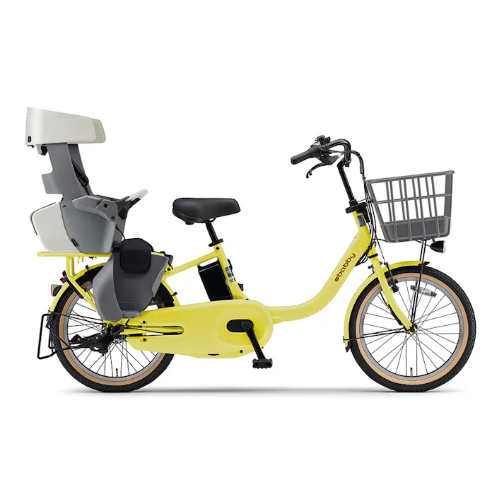 【自転車】26年モデル 電動アシスト自転車 PAS babby パス バビー 20インチ 内装3段 マットマーガレットイエロー ツヤ消しカラー