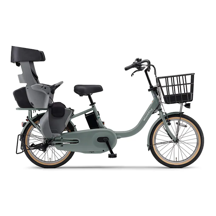 【自転車】26年モデル 電動アシスト自転車 PAS babby パス バビー 20インチ 内装3段 マットユーカリ ツヤ消しカラー