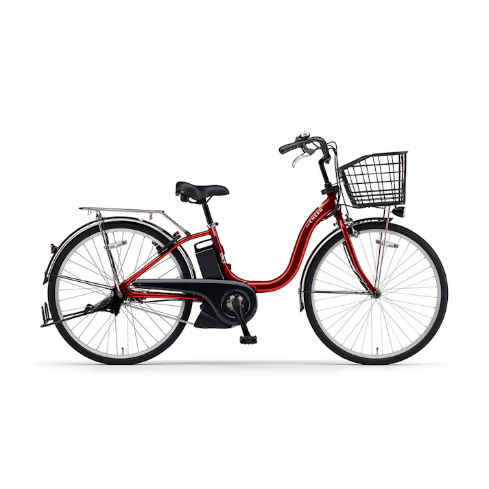 【自転車】26年モデル 電動アシスト自転車 PAS CHEER パスチア 24インチ ディープレッド