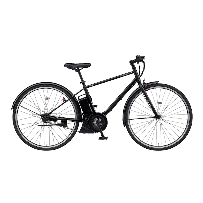 【自転車】26年モデル 電動アシスト自転車 PAS CRAIG PLUS パス クレイグ プラス 700C 内装3段 マットジェットブラック ツヤ消しカラー