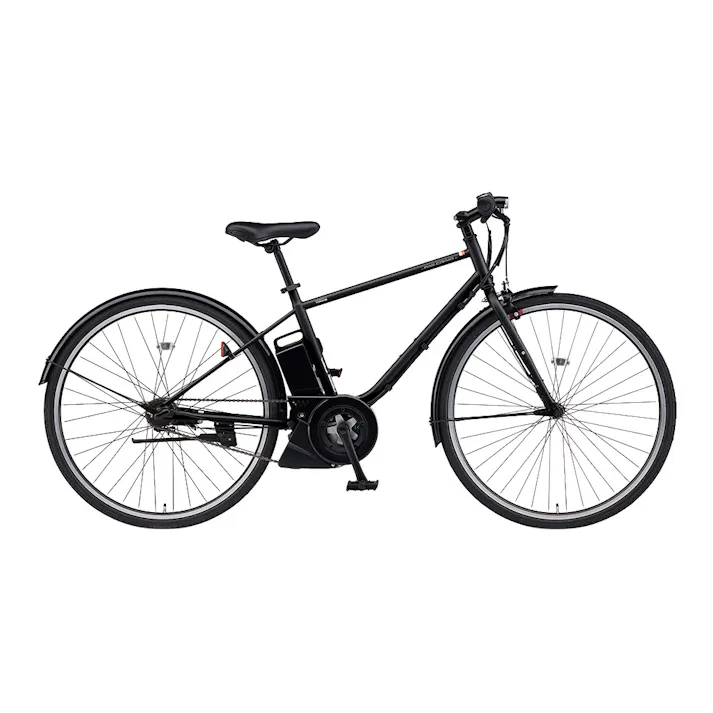 【自転車】26年モデル 電動アシスト自転車 PAS CRAIG PLUS パス クレイグ プラス 700C 内装3段 マットジェットブラック ツヤ消しカラー
