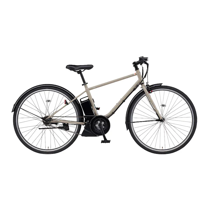 【自転車】26年モデル 電動アシスト自転車 PAS CRAIG PLUS パス クレイグ プラス 700C 内装3段 マットグレイッシュベージュ ツヤ消しカラー