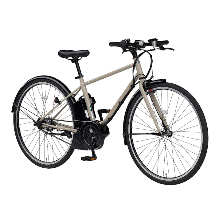 【自転車】26年モデル 電動アシスト自転車 PAS CRAIG PLUS パス クレイグ プラス 700C 内装3段 マットグレイッシュベージュ ツヤ消しカラー