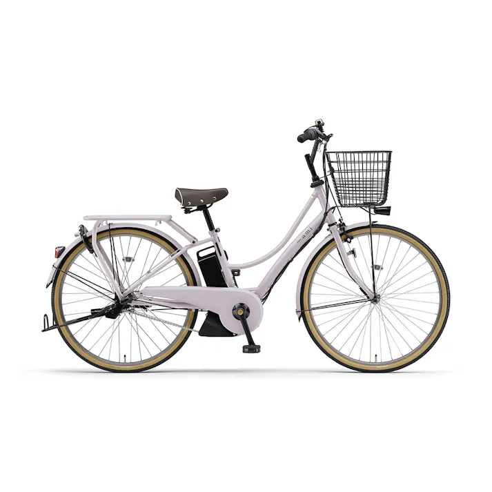 【自転車】26年モデル 電動アシスト自転車 PAS Ami パスアミ 26インチ 内装3段 マットソフトラベンダー ツヤ消しカラー
