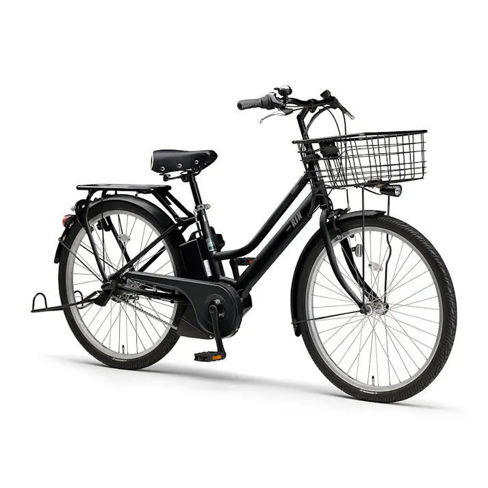 【自転車】電動アシスト自転車 PAS RIN パスリン 26インチ 内装3段 マットブラック