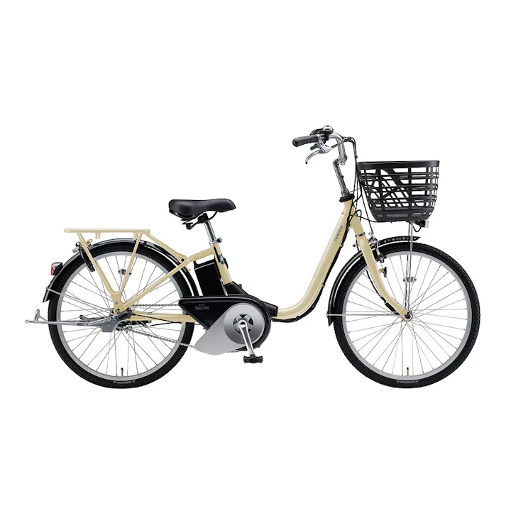 【自転車】26年モデル 電動アシスト自転車 24 PAS SION-U パス シオン ユー 24インチ 内装3段 アイボリー