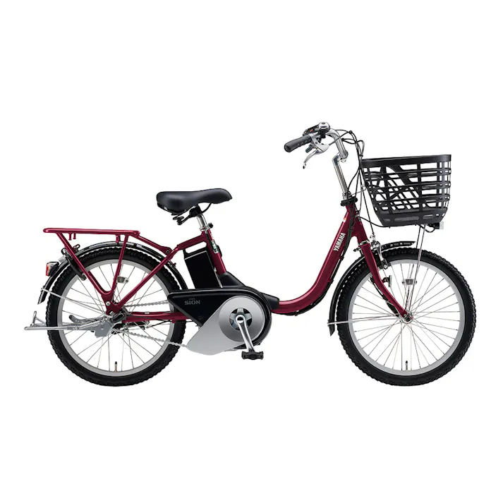 【自転車】26年モデル 電動アシスト自転車 20 PAS SION-U パス シオン ユー 20インチ 内装3段 ルビーレッド
