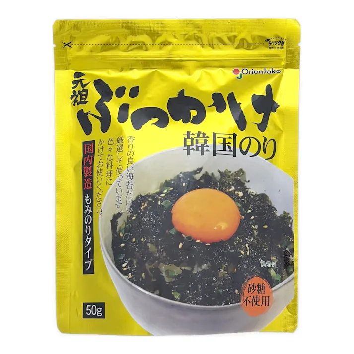 ぶっかけ韓国のり もみのりタイプ 50g