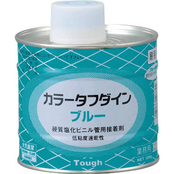 クボタケミックス 塩ビ管用カラー接着剤 ブルー 500g 塩ビ給水管 クボタケミックス 塩ビ管用カラー接着剤 ブルー 500g 塩ビ給水管