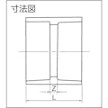 【CAINZ-DASH】クボタケミックス ＤＶ継手　ソケット　ＤＶ－ＤＳ　３０ DVDS30【別送品】