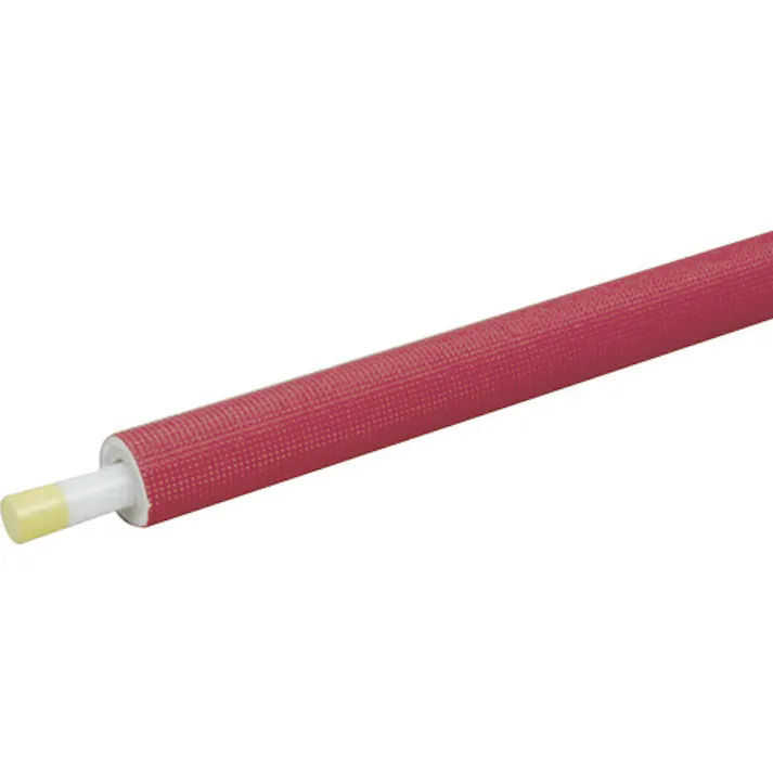 【CAINZ-DASH】クボタケミックス 保護材付架橋ポリエチレン管 13X3M-5MM赤 PEX 13X3M-5R【別送品】