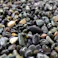 TAIKOH 大磯砂利 3分 7-10mm 10kg 化粧砂利 グレー 黒 ブラック 玉石 小