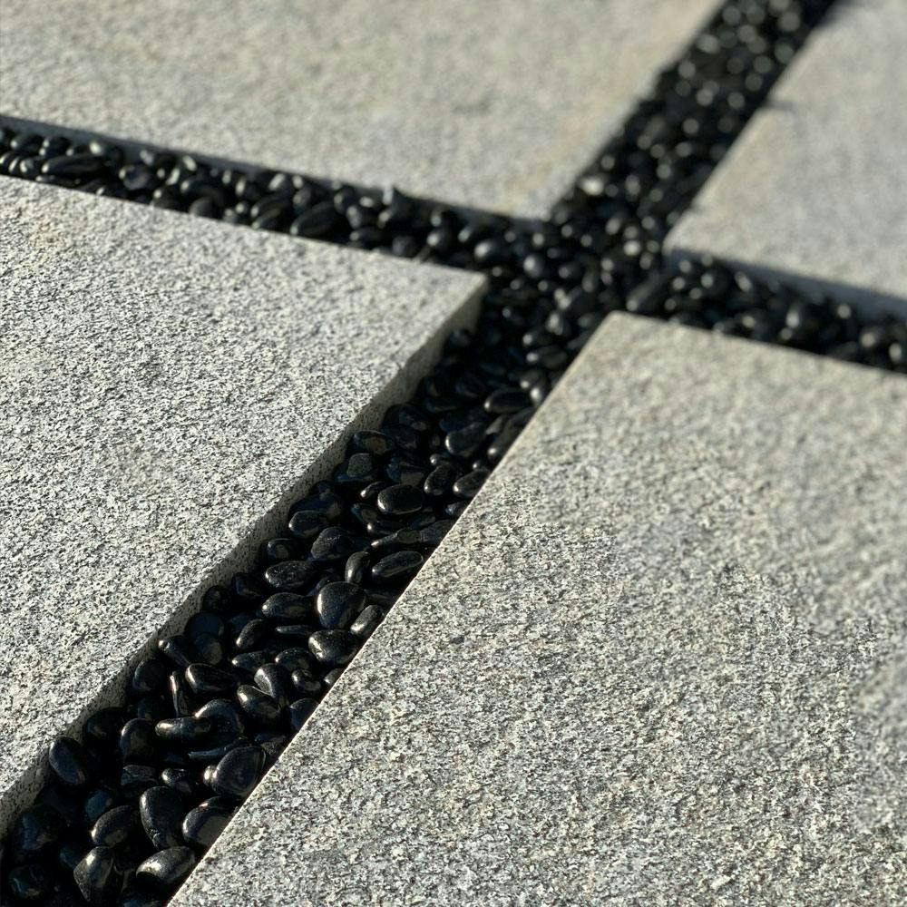 TAIKOH 高級黒玉石 黒光石 3分 12-16mm 10kg 化粧砂利 ブラック 黒