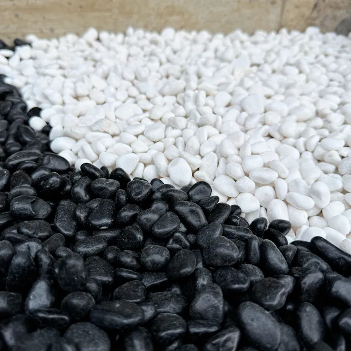 TAIKOH 高級白玉石 白仙 3分 10-15mm 10kg 化粧砂利 ホワイト 白 水磨き 玉石 小