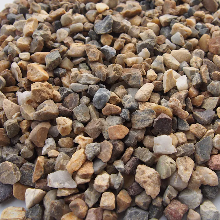 TAIKOH 新南部砂利 3分 9-12mm 10kg 国産 化粧砂利 オレンジ イエロー ミックス 小