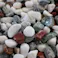 TAIKOH 五色砂利 5分 16-22mm 10kg 化粧砂利 ホワイト 白 レッド 赤 グリーン 緑 ミックス 玉石 中