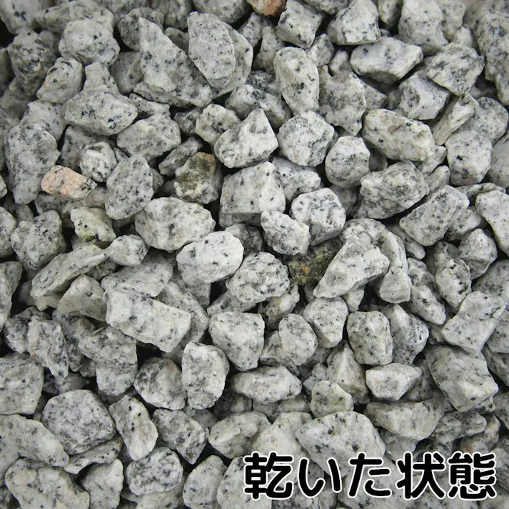 TAIKOH 新白川砂利 5分 10-20mm 10kg 化粧砂利 ホワイト 白 砕石 小