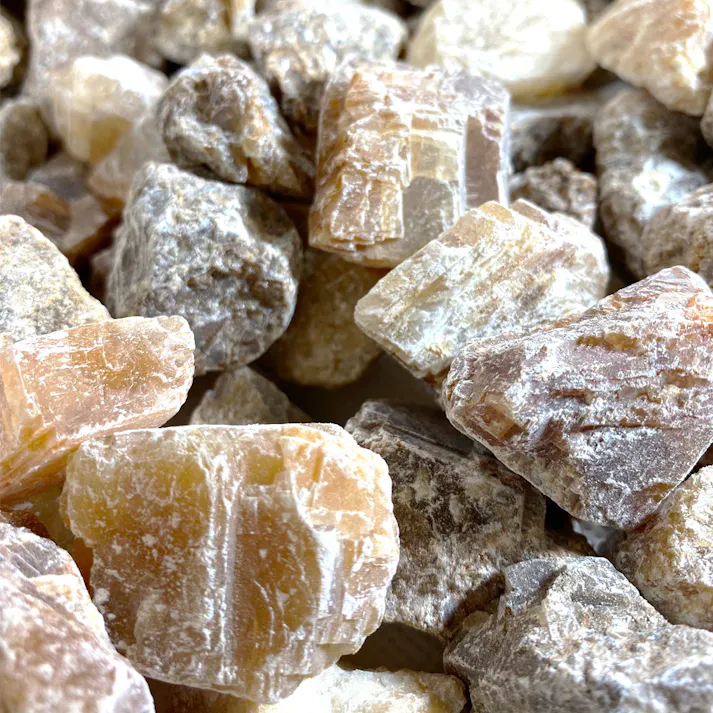 TAIKOH クオーツブラウンラフ 5分 15-20mm 10kg 天然 石英岩 化粧砂利 ブラウン 茶 砕石 中