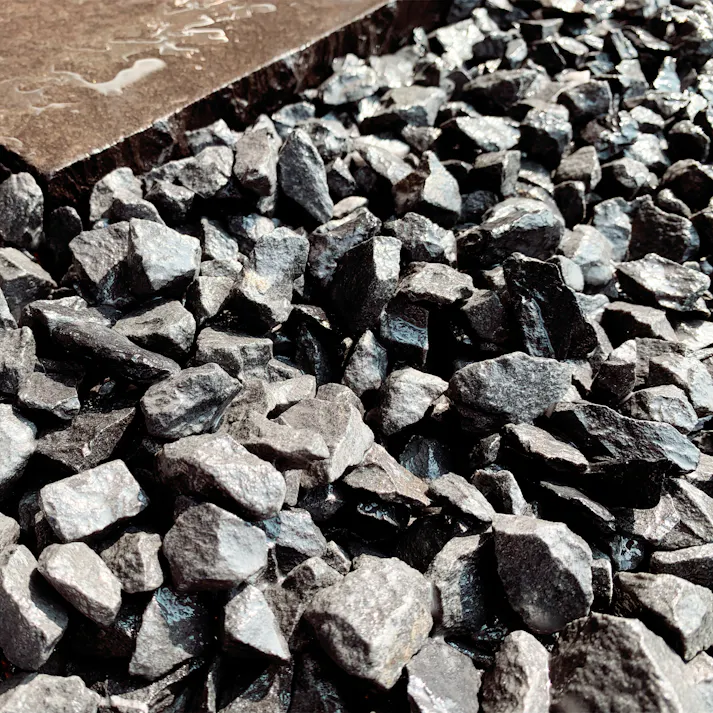 TAIKOH アッシュブラック5号 13-20mm 10kg 国産 化粧砂利 グレー 黒 ブラック 砕石 中