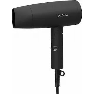 サロニア SALONIA ドライヤー 大風量イオンドライヤー ブラック 軽量 SL-013BK