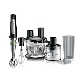 ブラウン ハンドブレンダー ブラック/シルバー MQ7085XG