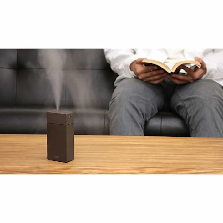 プリズメイト 充電式ポータブル加湿器 ブラウン PR-HF027