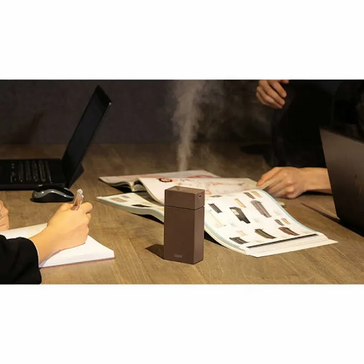 プリズメイト 充電式ポータブル加湿器 ブラウン PR-HF027