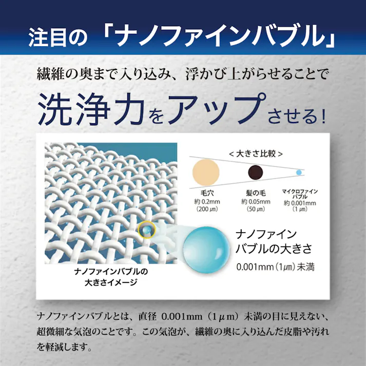 エニーシング ナノファインバブルホース 65960 工具不要 電源不要 簡単 手軽