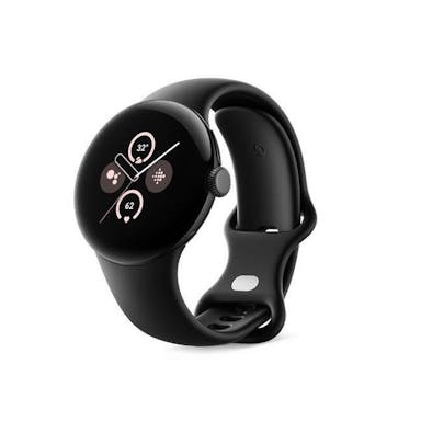 【お一人様一台限り】スマートウォッチ Google Pixel Watch 2 Matte Black アルミケース Obsidian アクティブ バンド Wi-Fiモデル 2023年10月モデル Google(グーグル) GA05029-GB