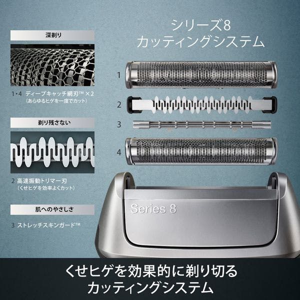 お一人様一台限り】メンズシェーバー 電気シェーバー シリーズ8 充電式