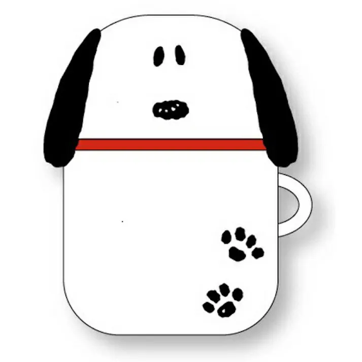 グルマンディーズ ピーナッツ AirPodsシリコンケース スヌーピー SNG425A