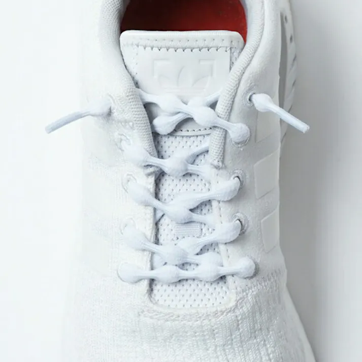 靴紐 結ばない キャタピラン キャタピー CATERPY くつひも キャタピラン+ くつひも P75-7SW シルクホワイト 75cm